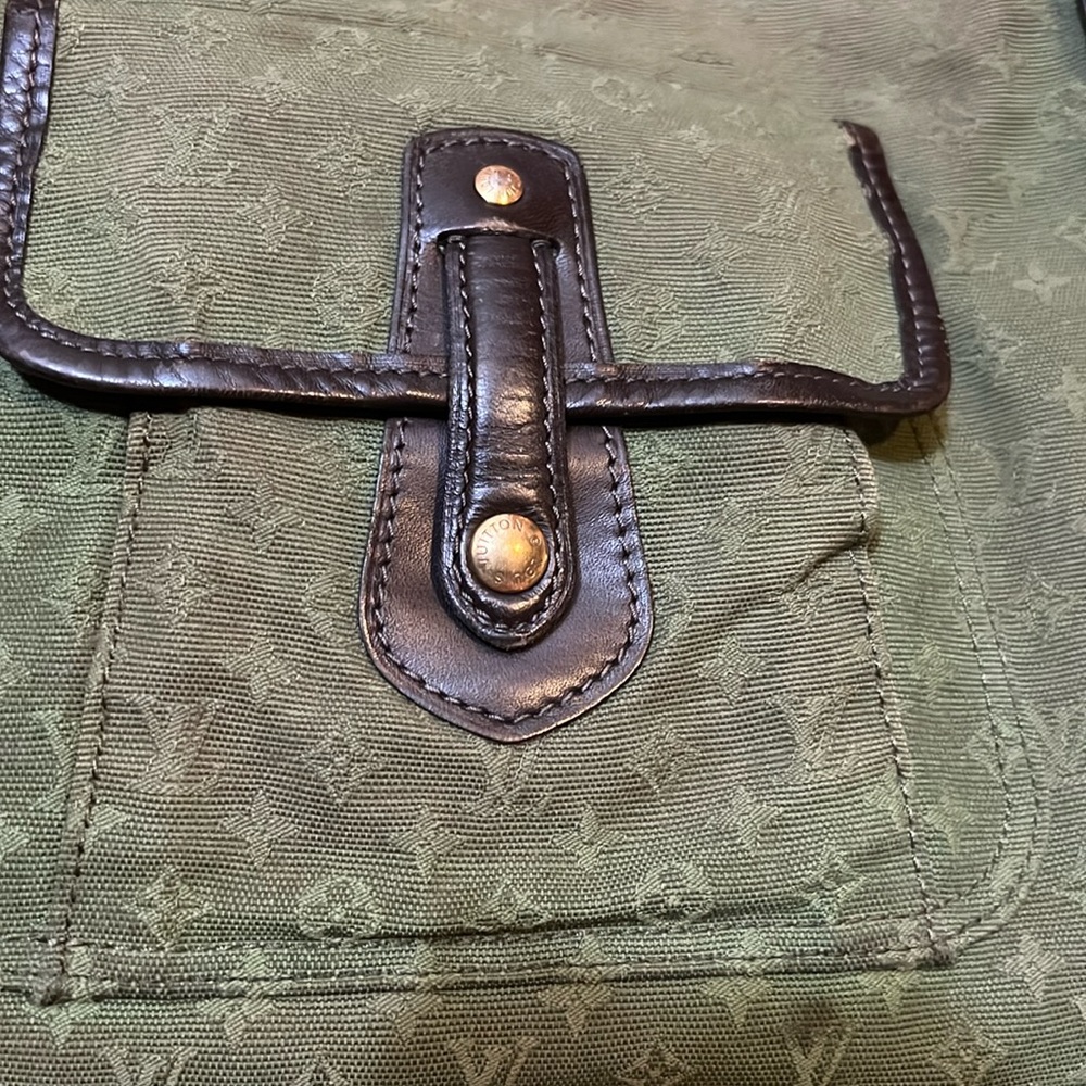 LOUIS VUITTON Monogram Mini Besace Mary Kate Bag TST Khaki M92322 Auth yk14671 - Picture 13 of 17
